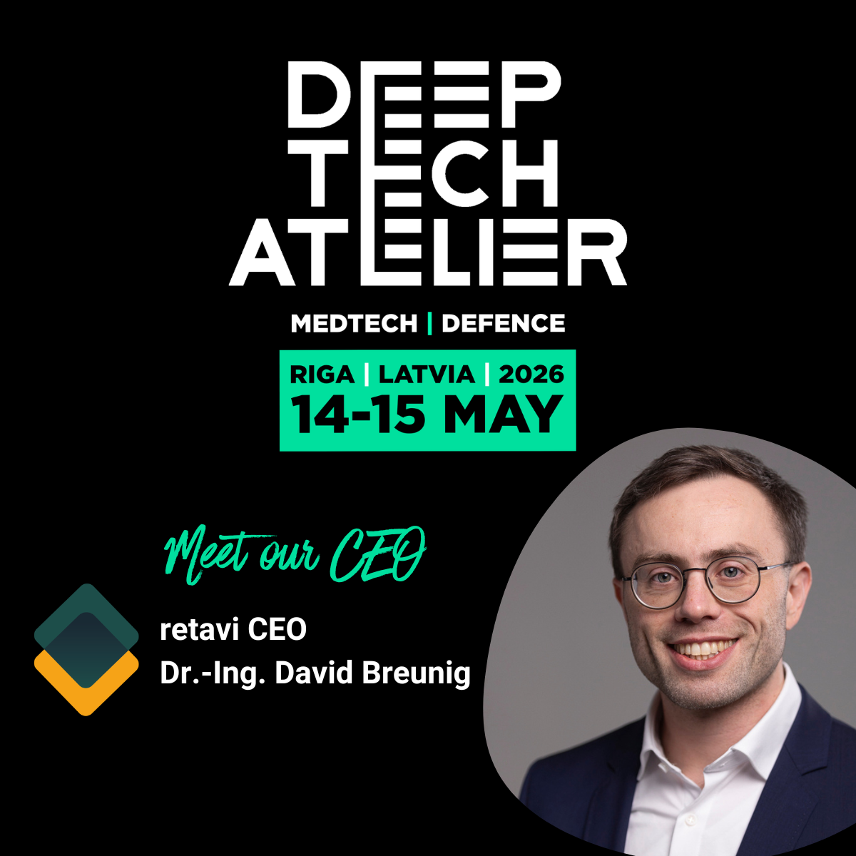 retavi at Deep Tech Atelier 2026 in Riga