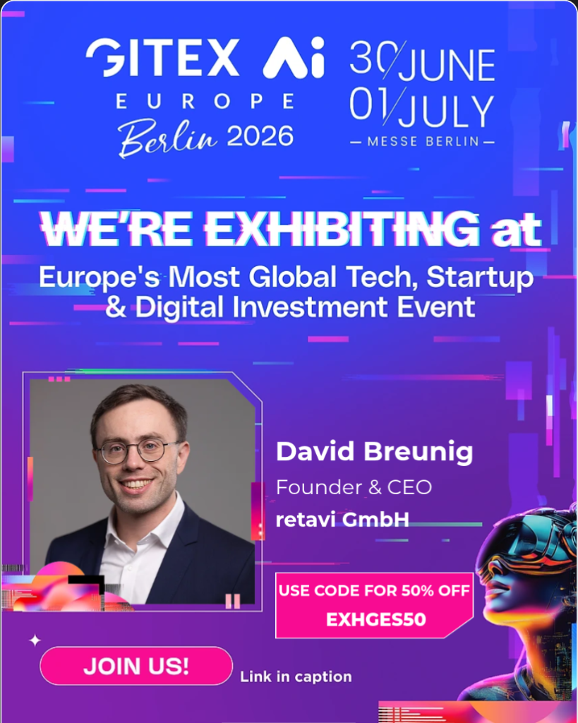 retavi at GITEX EUROPE 2026 in Berlin