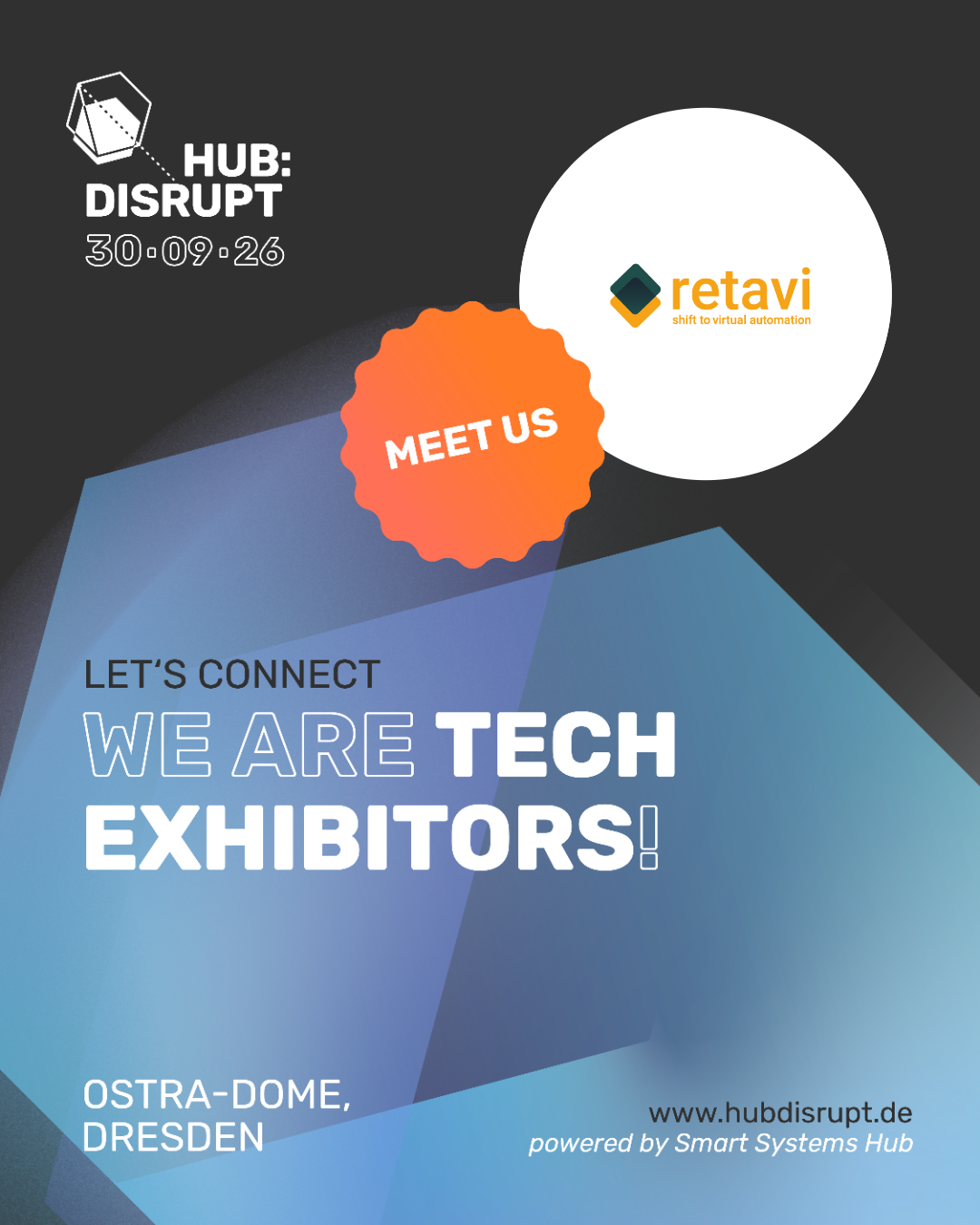 retavi at hub:disrupt 2026 in Dresden