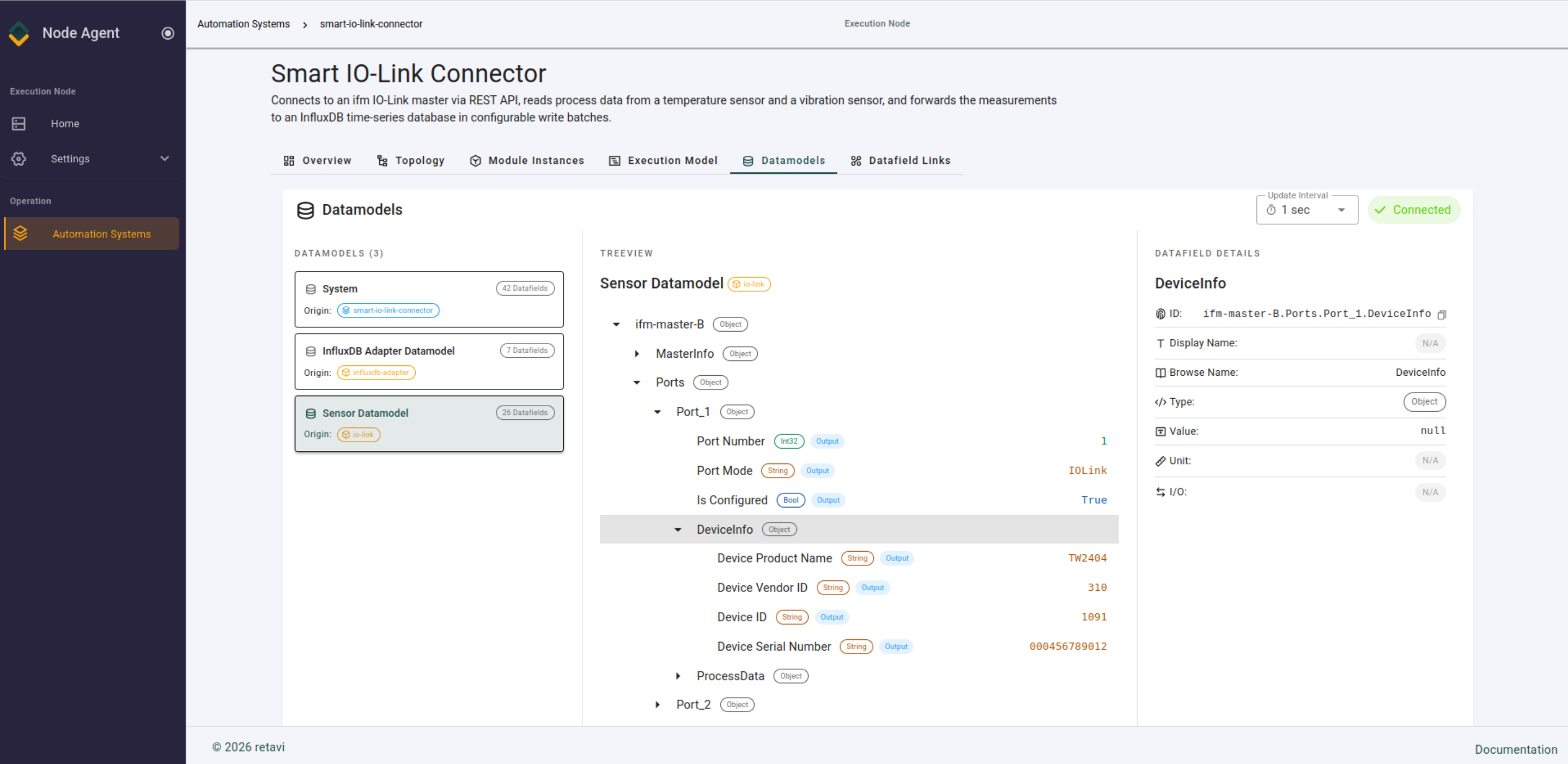 Automatic device discovery for IO-Link devices